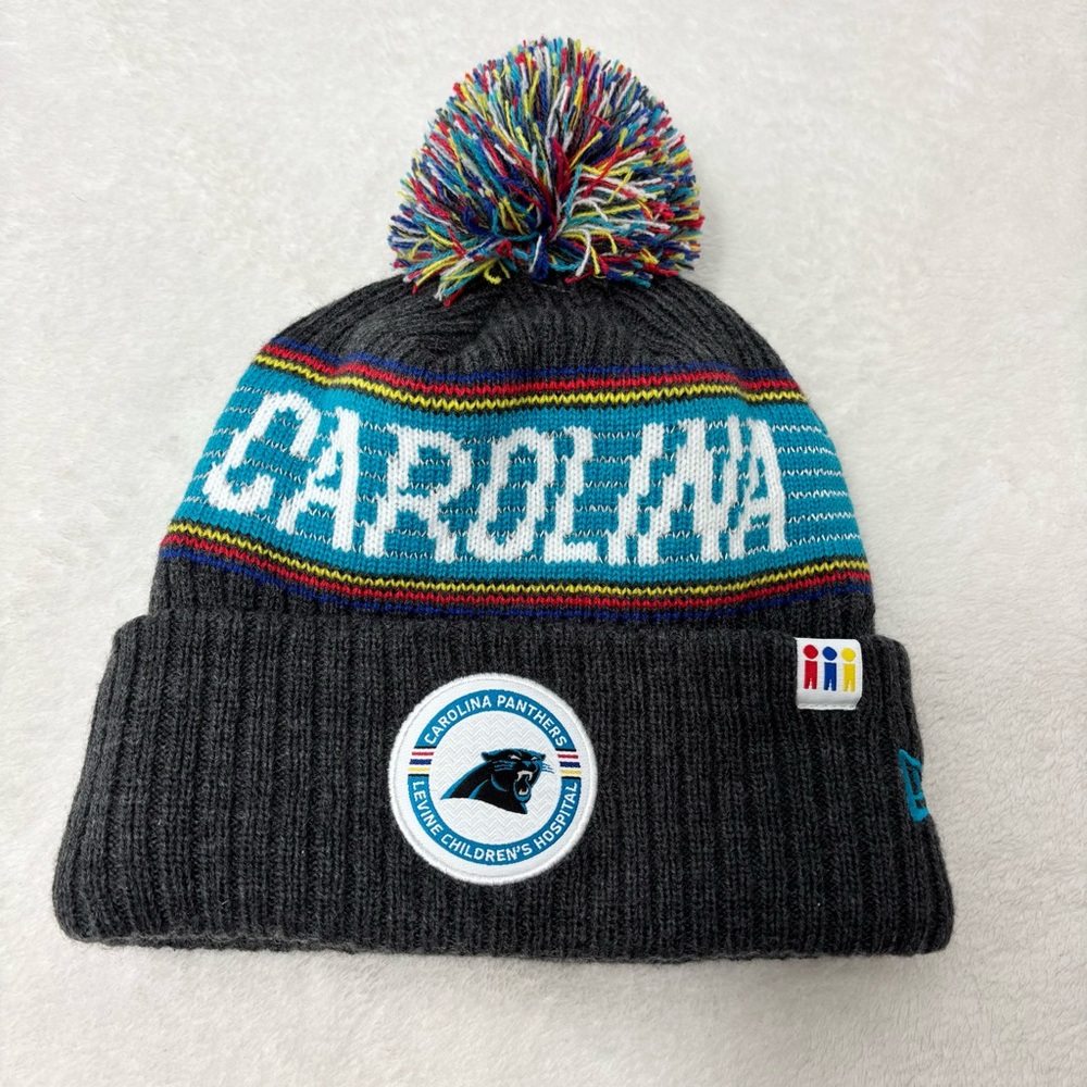 New Era NFL Carolina Panthers Levine Children’s Hospital Beanie Knit Hat